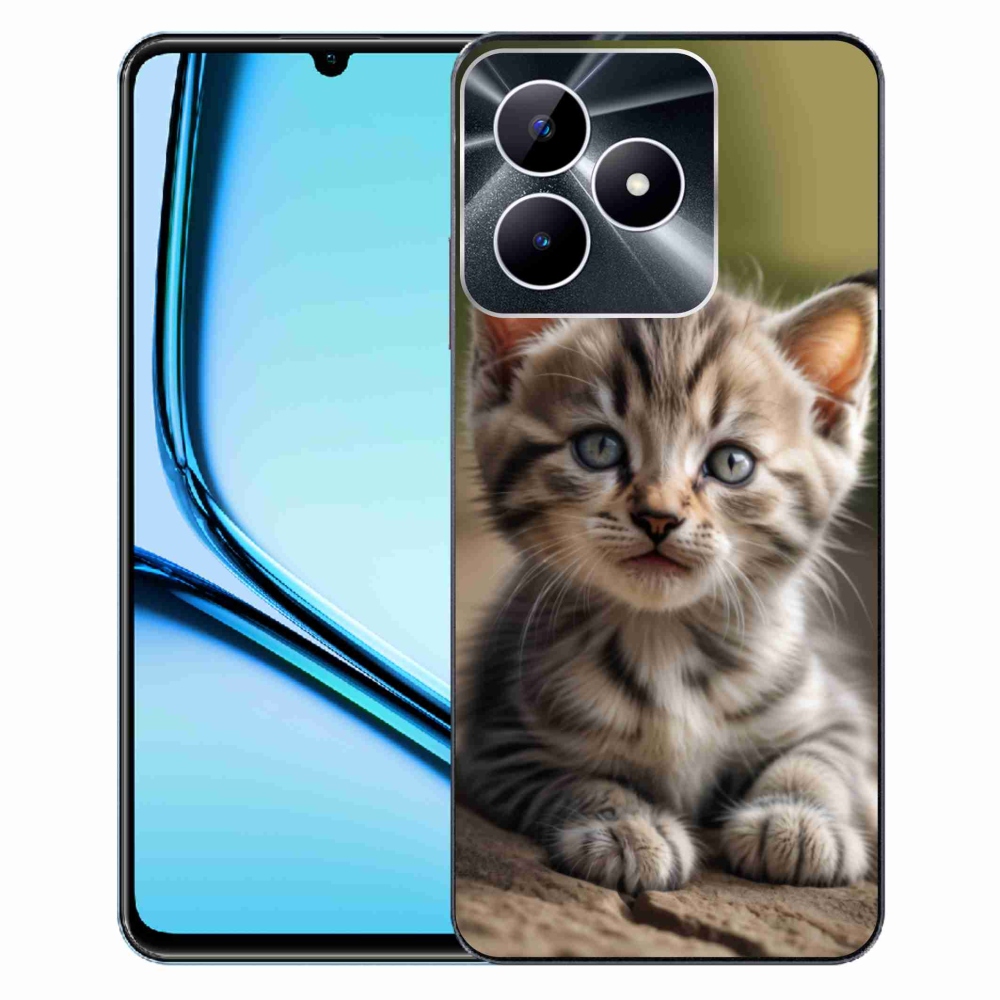 mmCase gél tok a Realme Note 50-hez – aranyos cica 9
