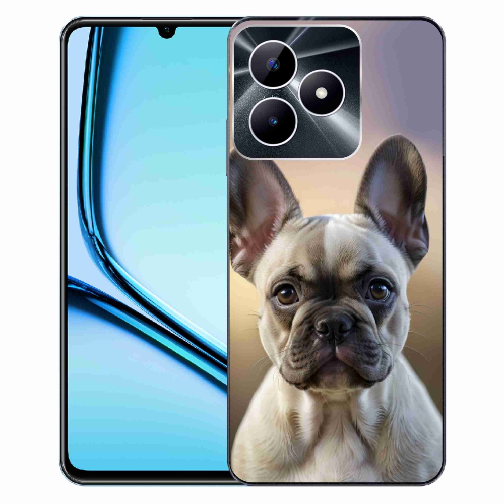 mmCase géltok a Realme Note 50-hez – aranyos francia buldog