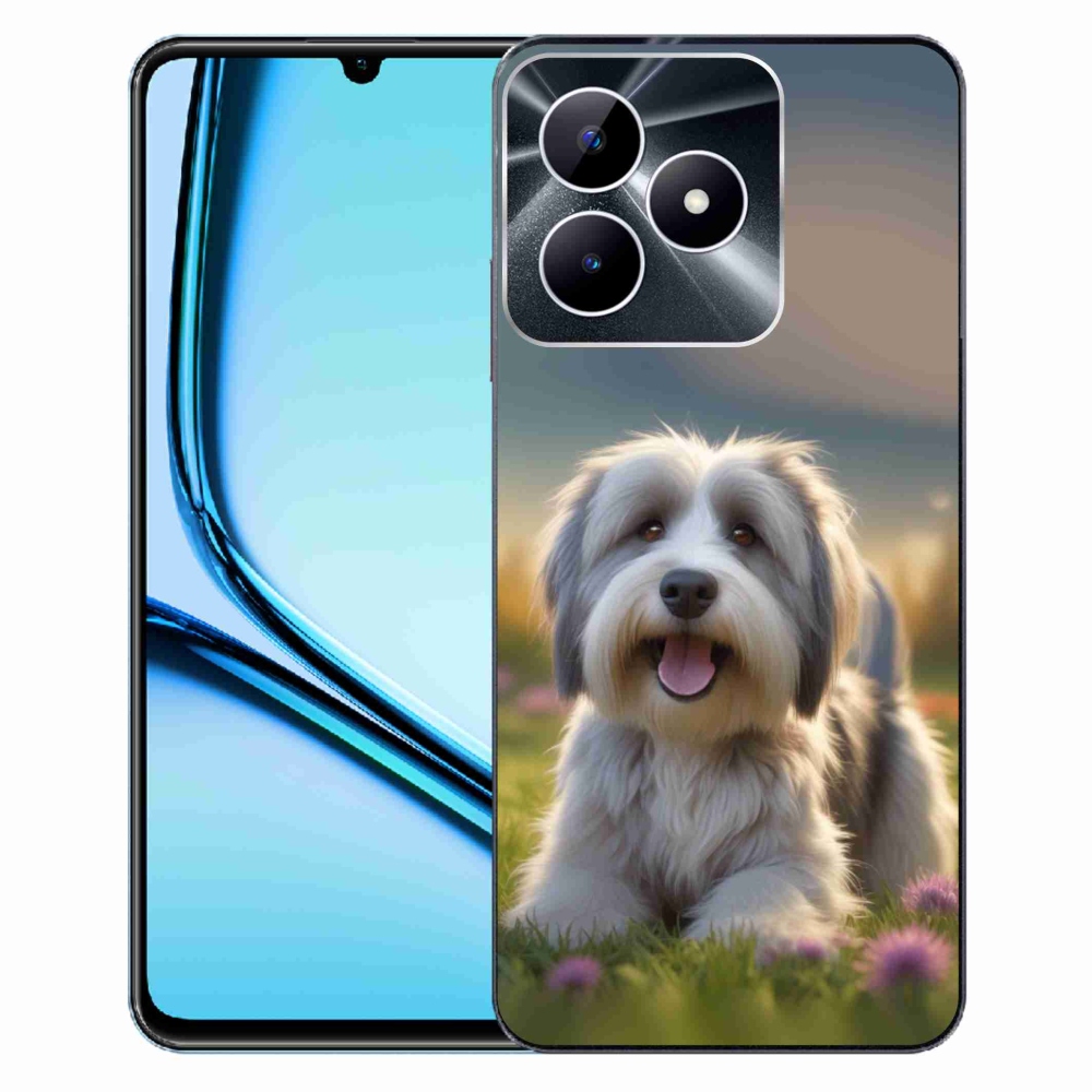 mmCase gél tok a Realme Note 50-hez – aranyos havannai kutyus