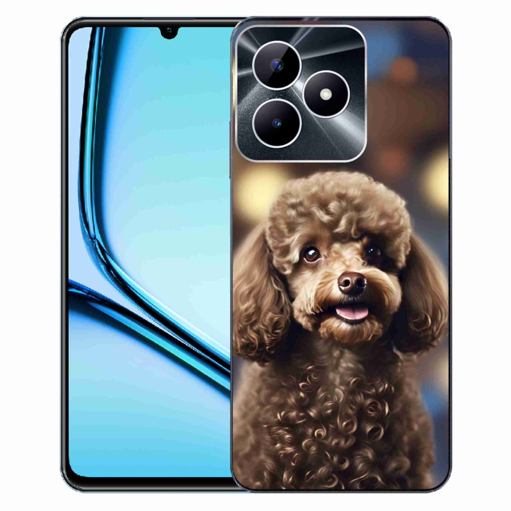 mmCase géltok a Realme Note 50-hez – aranyos pudli