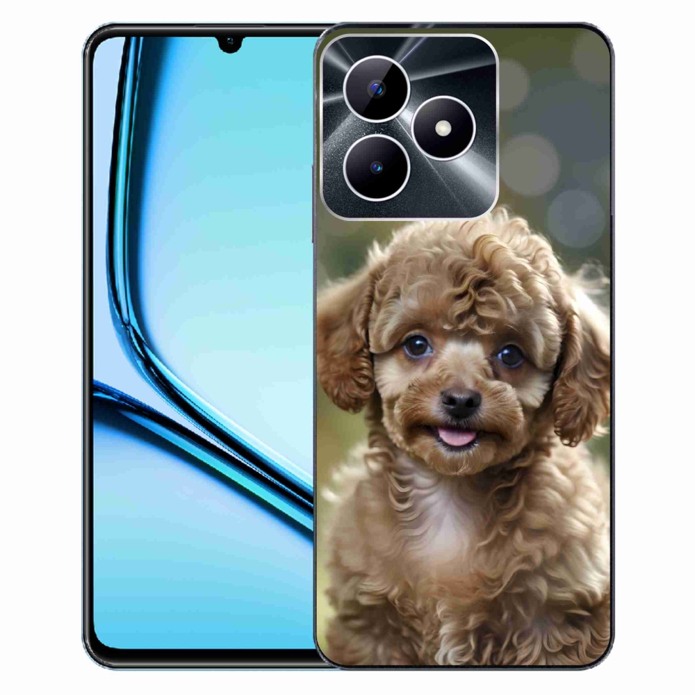 mmCase géltok a Realme Note 50-hez – aranyos pudli