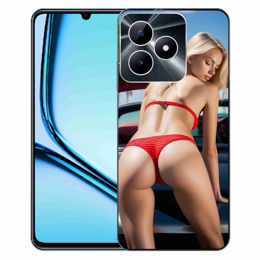 mmCase géltok a Realme Note 50-hez – szexi nő 2