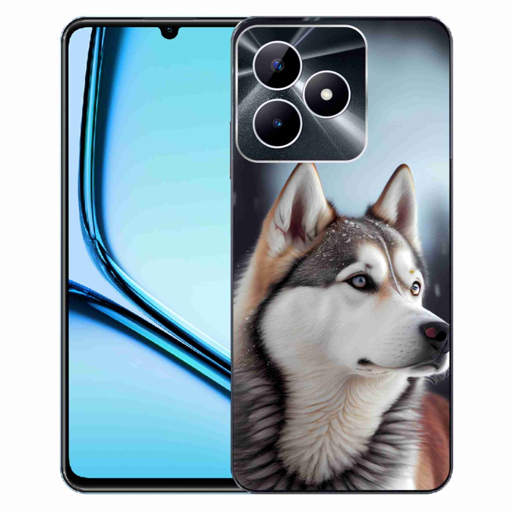mmCase gélhuzat a Realme Note 50-hez – szibériai husky
