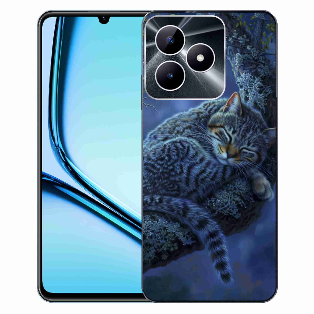 mmCase géltok a Realme Note 50-hez – alvó macska
