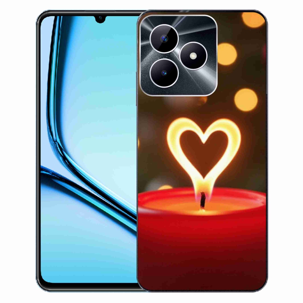 mmCase géltok a Realme Note 50-hez – lángoló szív