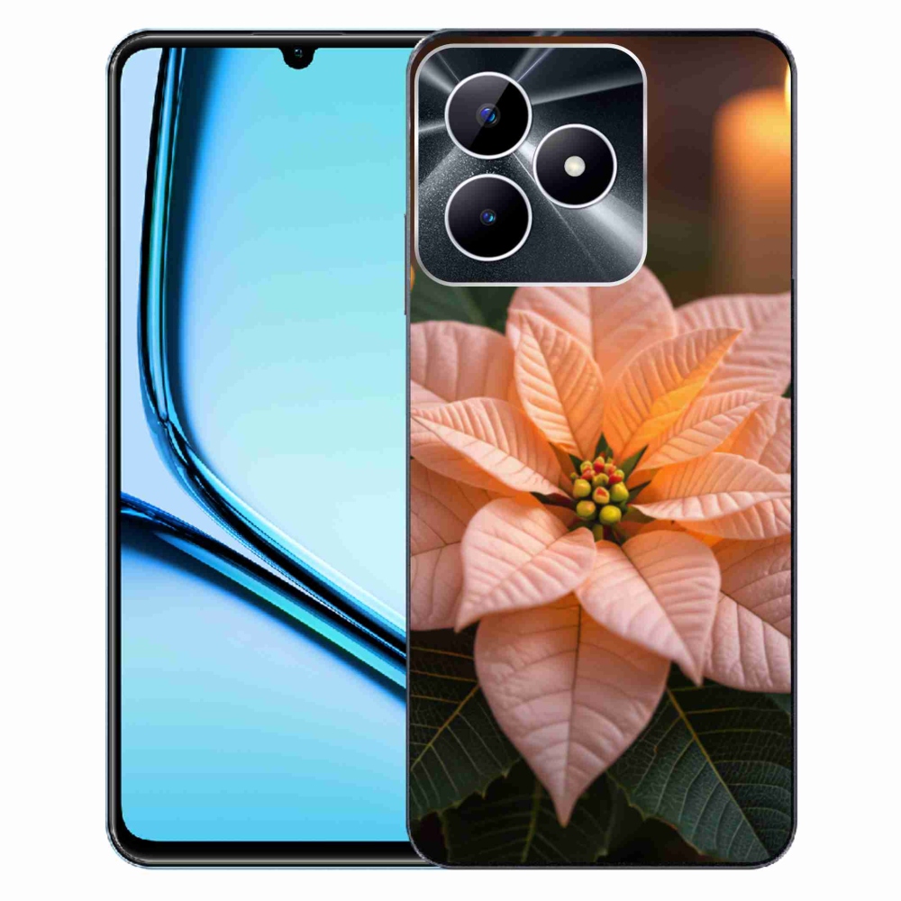 mmCase gél tok a Realme Note 50-hez – karácsonyi csillag