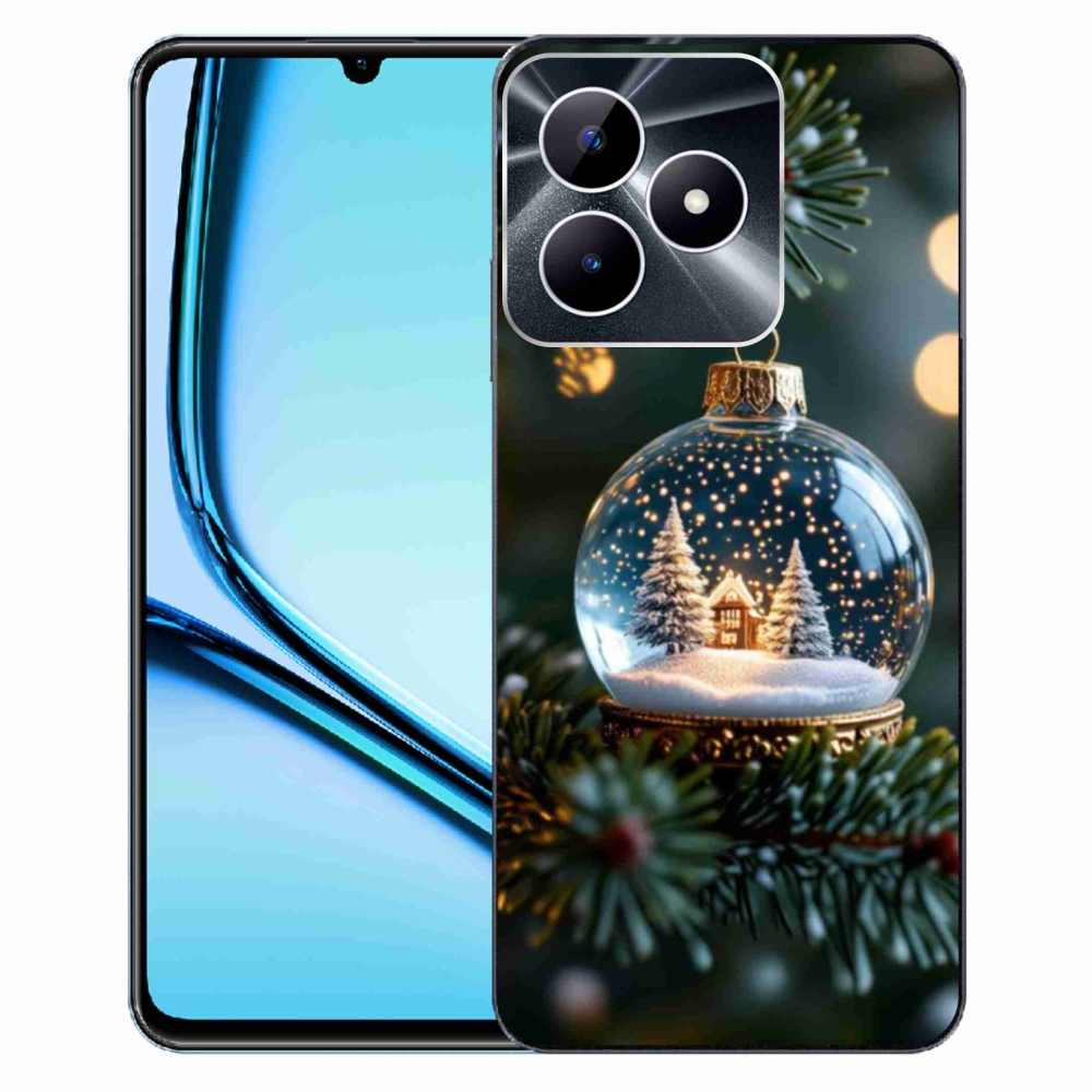 mmCase gél tok a Realme Note 50-hez – karácsonyi gömb 2