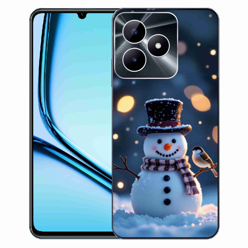 mmCase géltok a Realme Note 50-hez – karácsonyi hóember