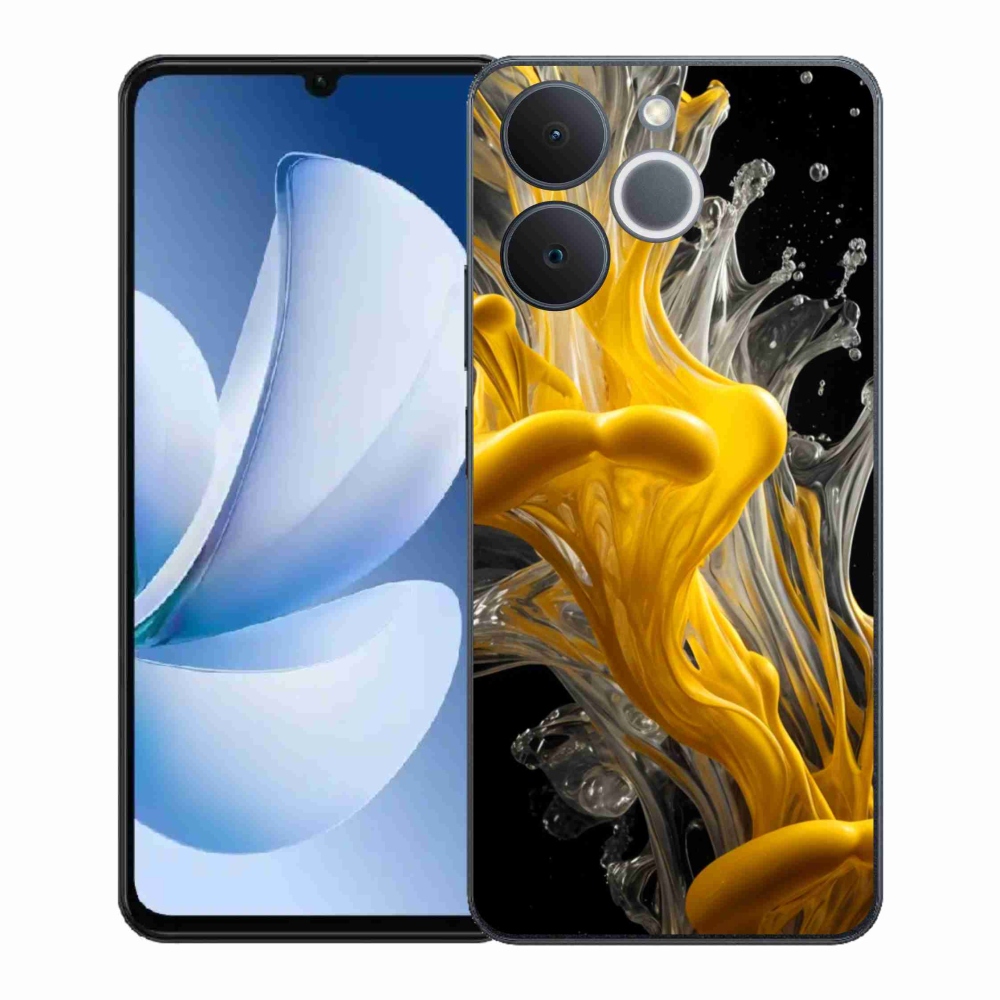Gél borítás mmCase a Realme Note 70T számára - absztrakt motívum 48