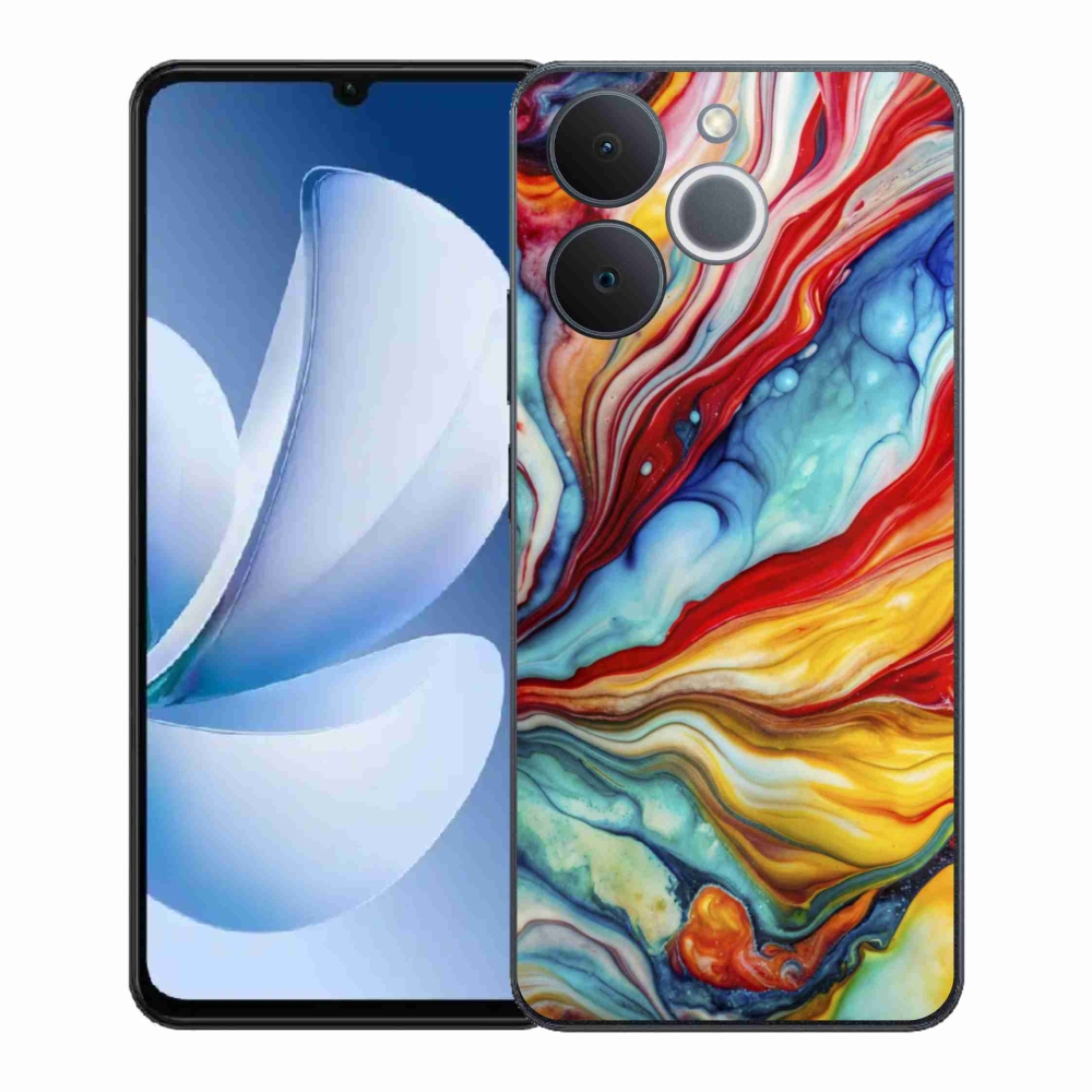 Gél borítás mmCase a Realme Note 70T számára - absztrakt motívum 58