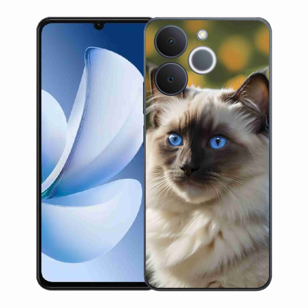 Zselés borító mmCase a Realme Note 70T készülékhez - fehér rongybaba