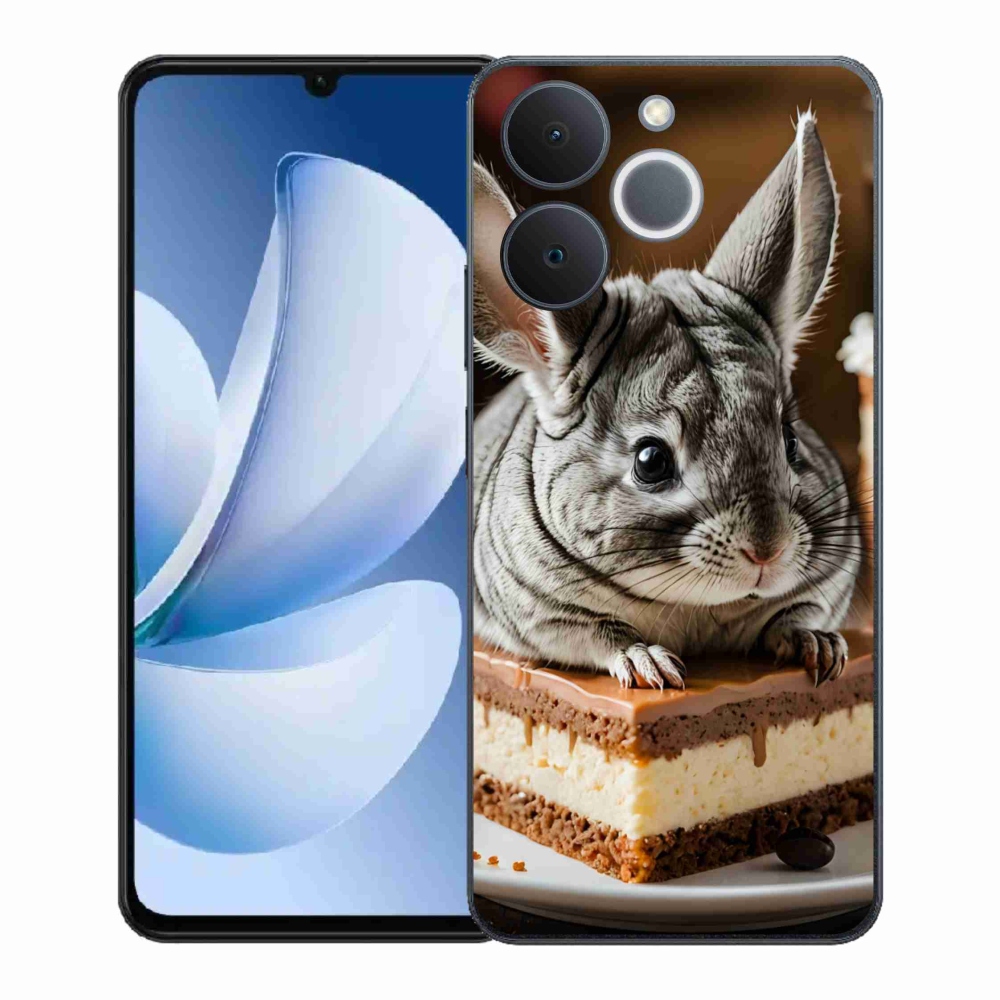 Zselés borítás mmCase a Realme Note 70T készülékhez - csincsilla