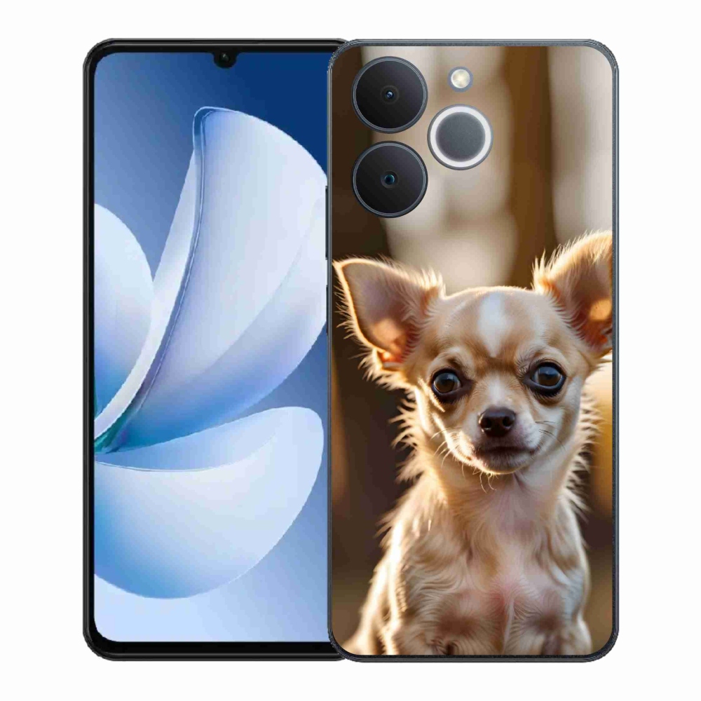 Gél borítás mmCase a Realme Note 70T-hez - chihuahua 6