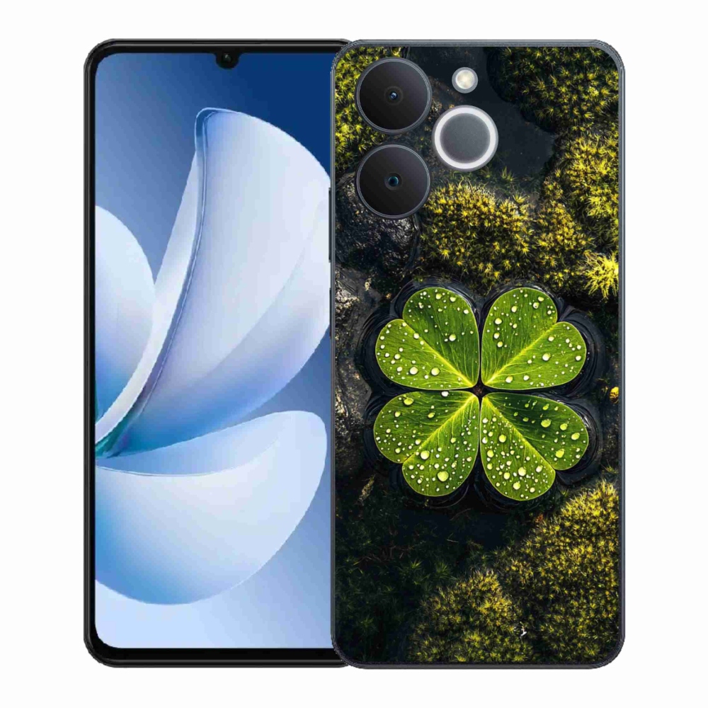 Zselés borító mmCase a Realme Note 70T készülékhez - négylevelű lóhere