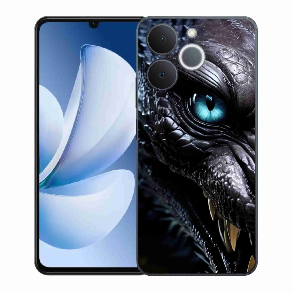 Zselés borítás mmCase a Realme Note 70T készülékhez - sárkány nézet