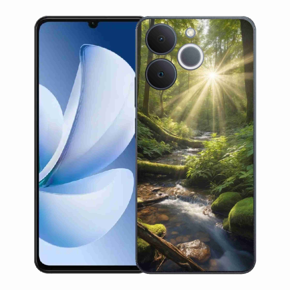 Gél borítás mmCase for Realme Note 70T - erdő mélysége