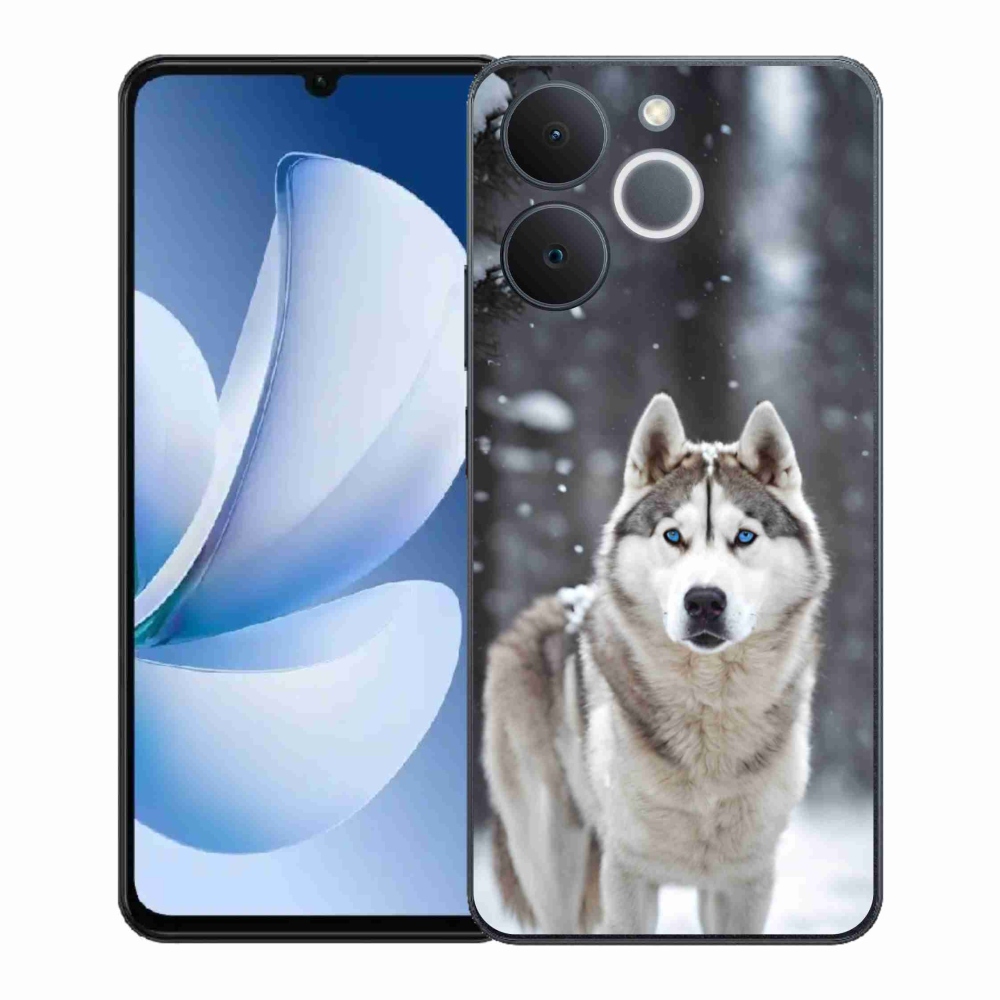 Gél borítás mmCase a Realme Note 70T - husky 2 számára