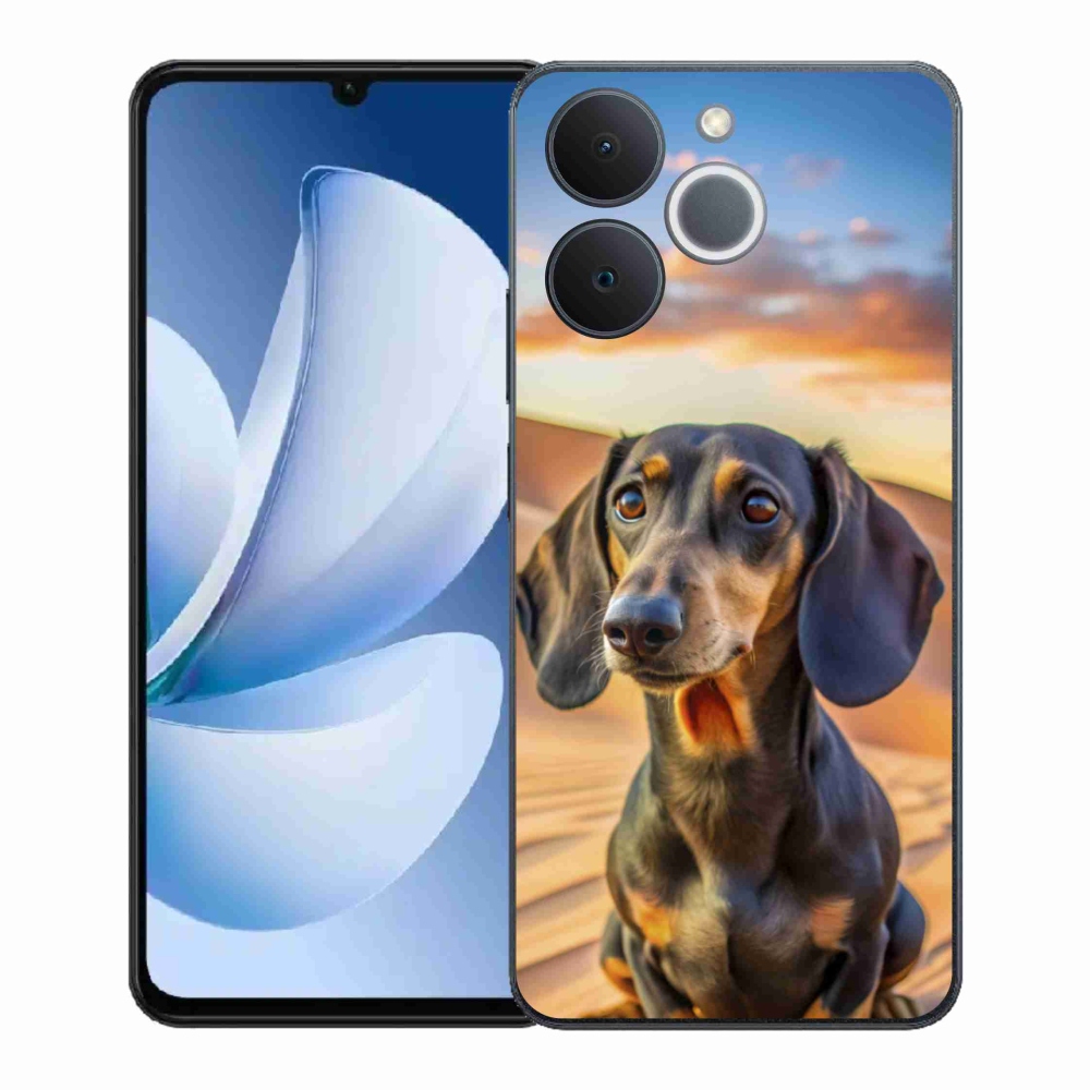 Zselés borítás mmCase a Realme Note 70T-hez - tacskó 3