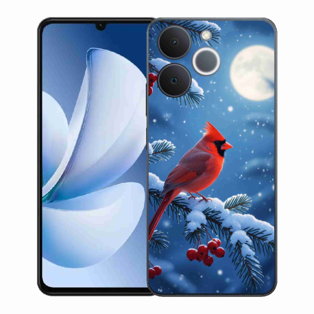 Zselés borítás mmCase a Realme Note 70T készülékhez - kardinálpiros színben