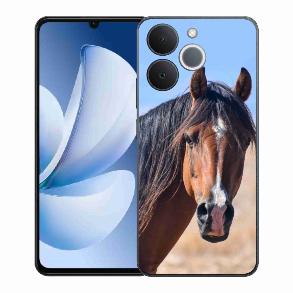 Zselés borítás mmCase a Realme Note 70T-hez - csendes ló