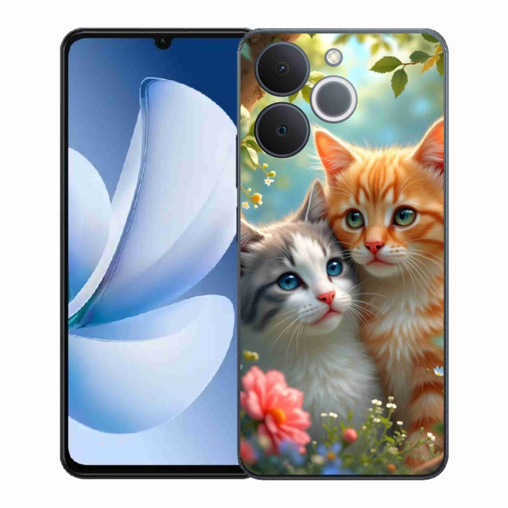 Gél borítás mmCase a Realme Note 70T-hez - cat love 2