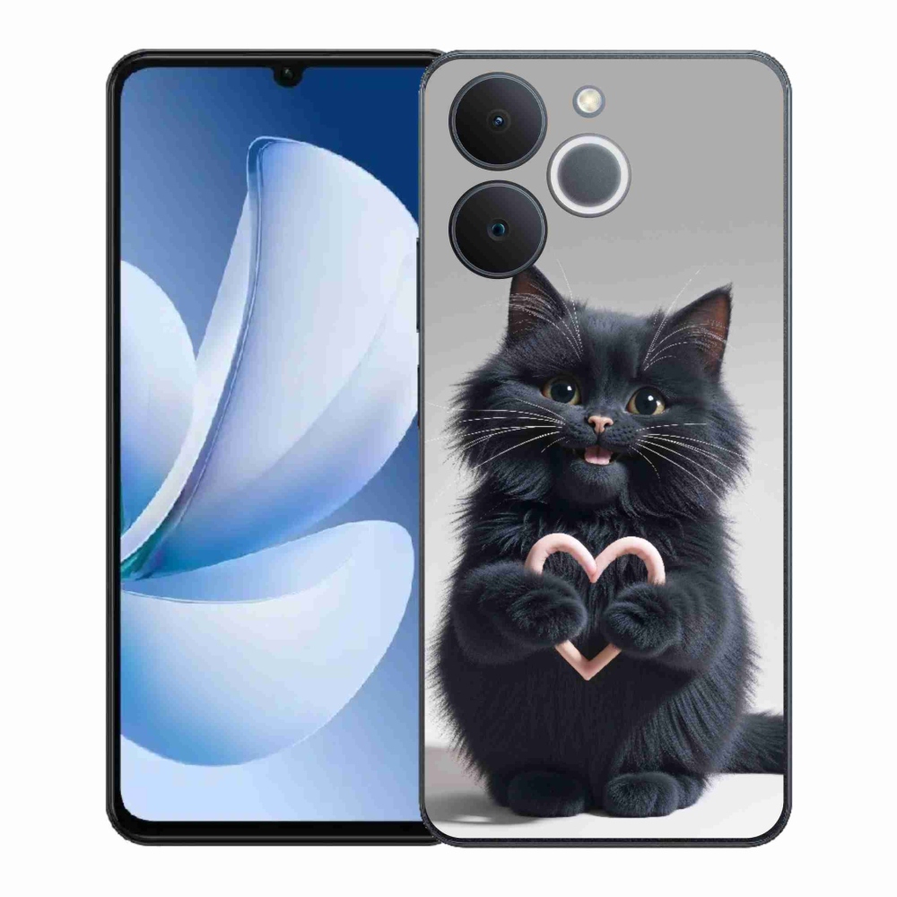 Gél borítás mmCase a Realme Note 70T-hez - cat love 3