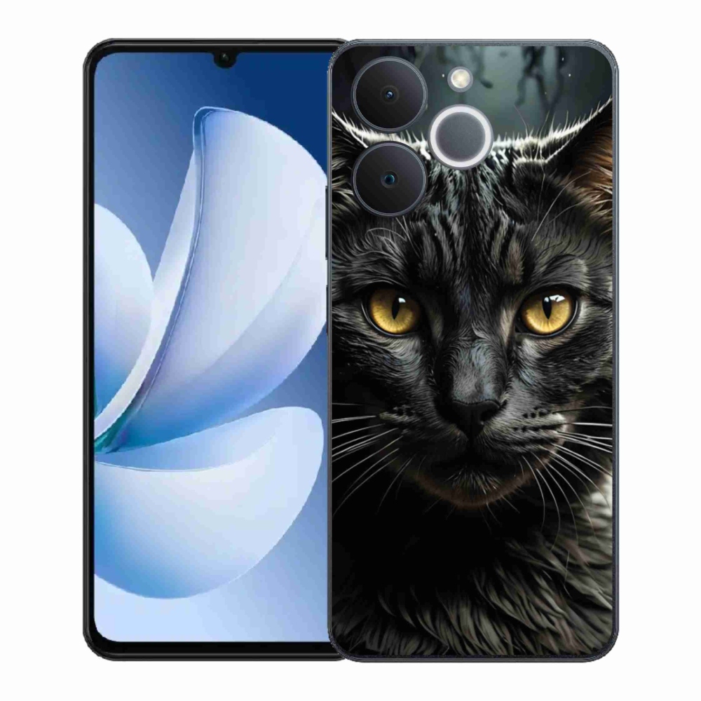 Gél borítás mmCase a Realme Note 70T-hez - macskaszem 3