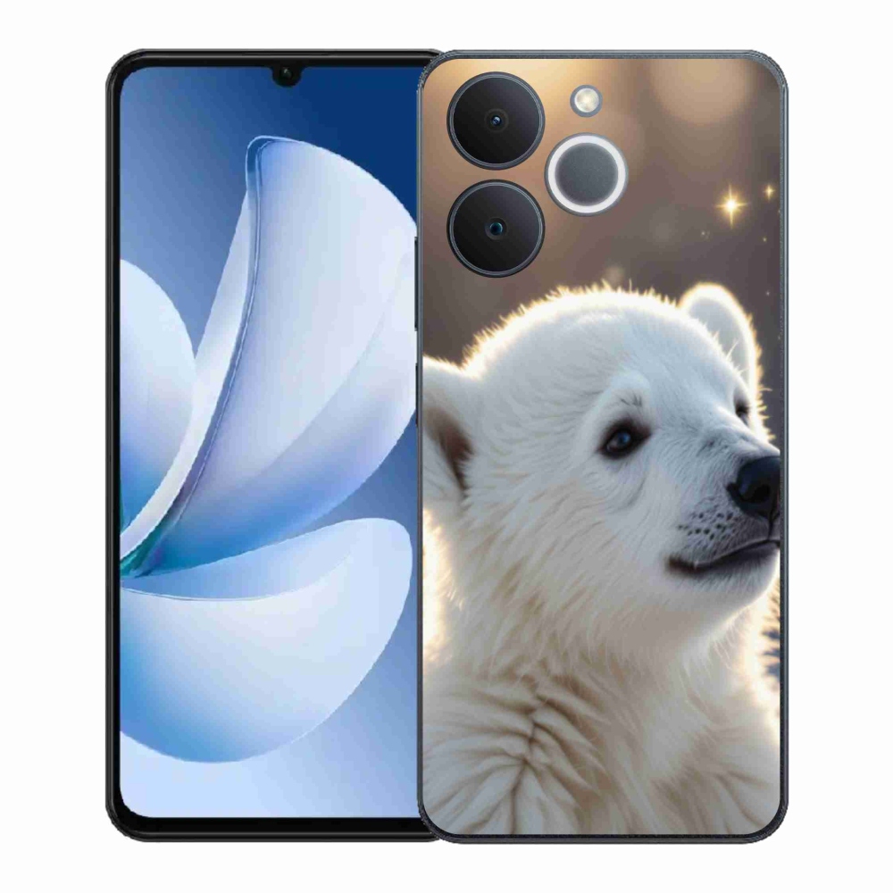 Zselés borítás mmCase a Realme Note 70T készülékhez - jegesmedve