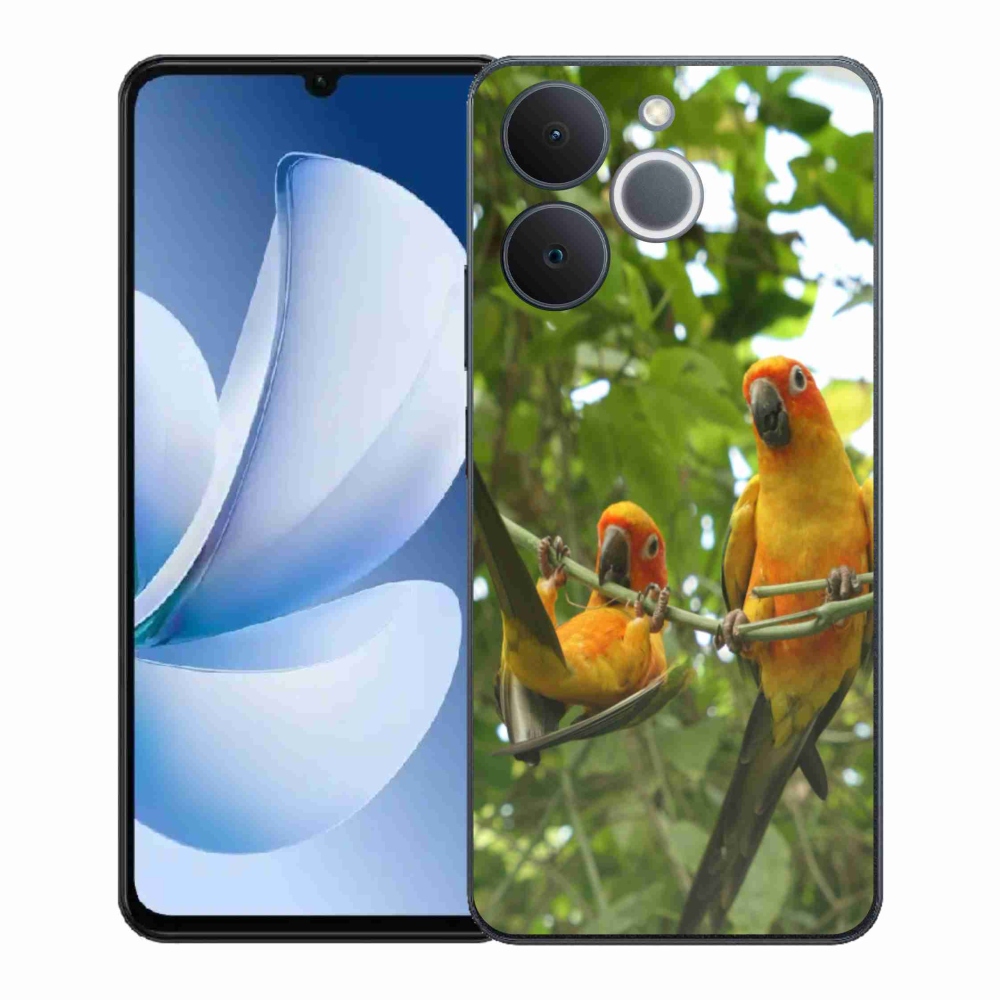 Gél borítás mmCase a Realme Note 70T számára - papagájok aratingy