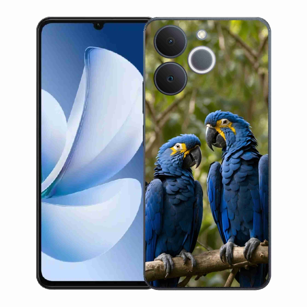 Zselés borítás mmCase a Realme Note 70T készülékhez - papagáj duó