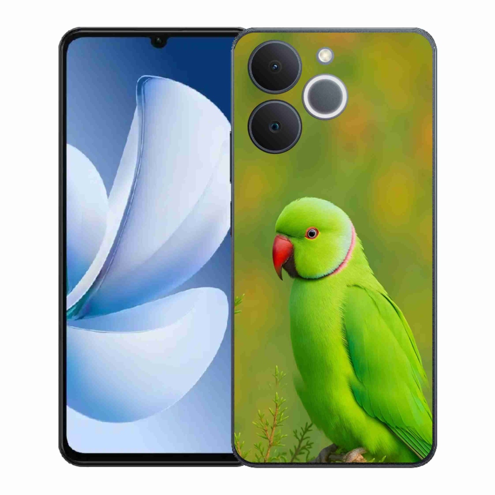 Zselés borítás mmCase a Realme Note 70T-hez - papagáj alexandr 2