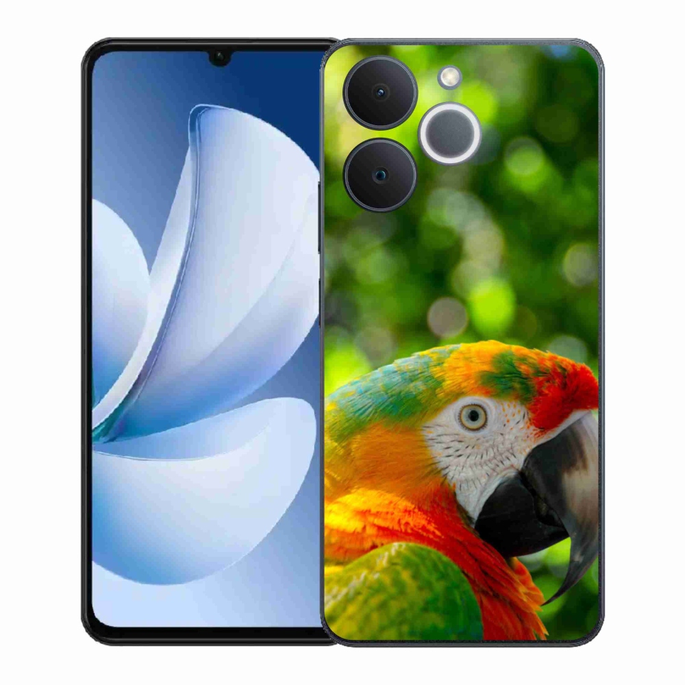 Zselés borítás mmCase a Realme Note 70T-hez - papagáj ara 3