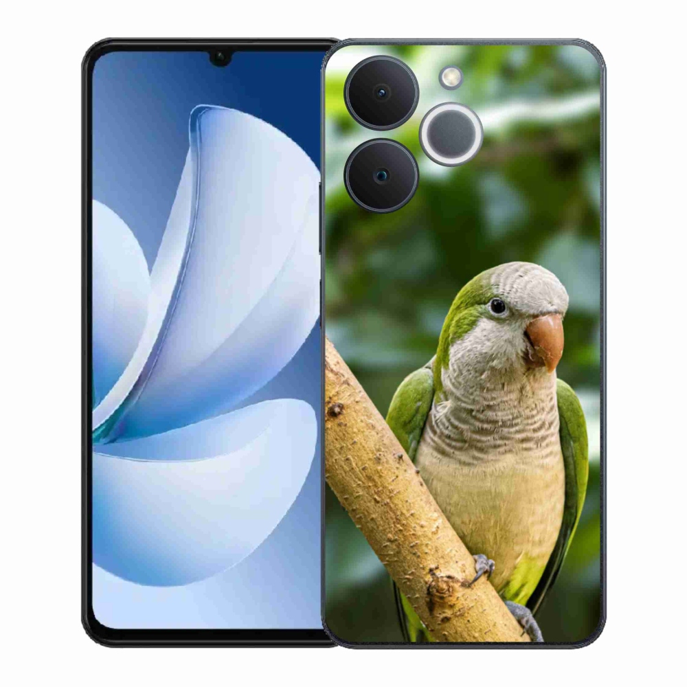 Zselés borítás mmCase a Realme Note 70T készülékhez - papagáj