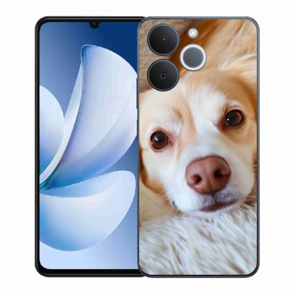 Gél borítás mmCase a Realme Note 70T készülékhez - Aranyos csivava