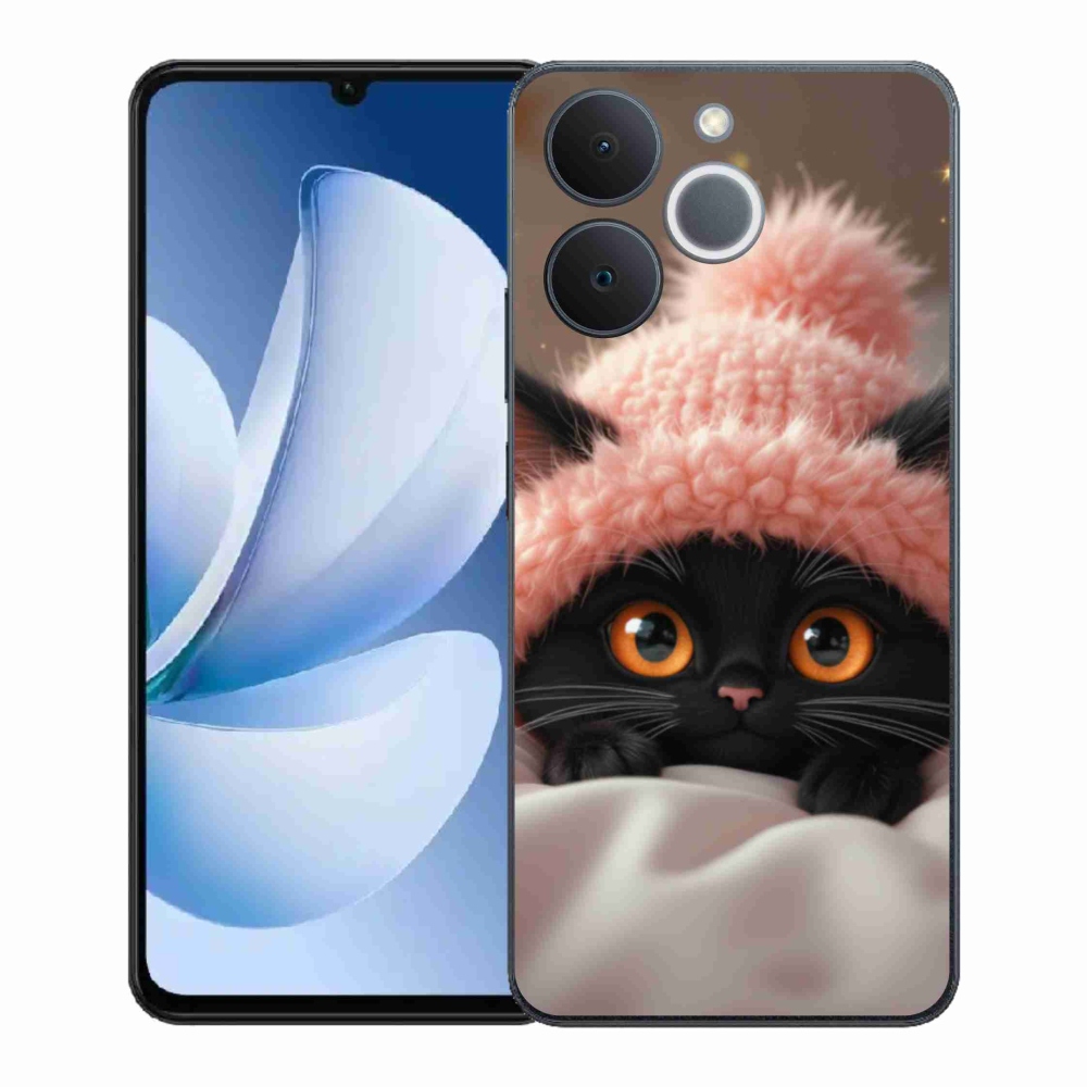 Gél borító mmCase a Realme Note 70T számára - aranyos cica 7