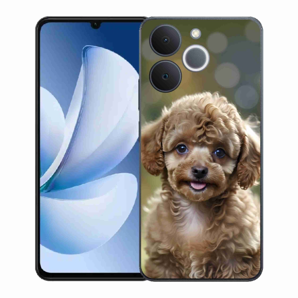 Gél borítás mmCase a Realme Note 70T számára - aranyos uszkár