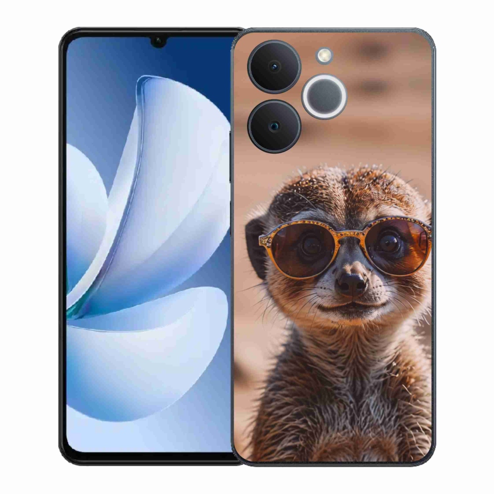 Gél borítás mmCase a Realme Note 70T számára - stílusos surikata