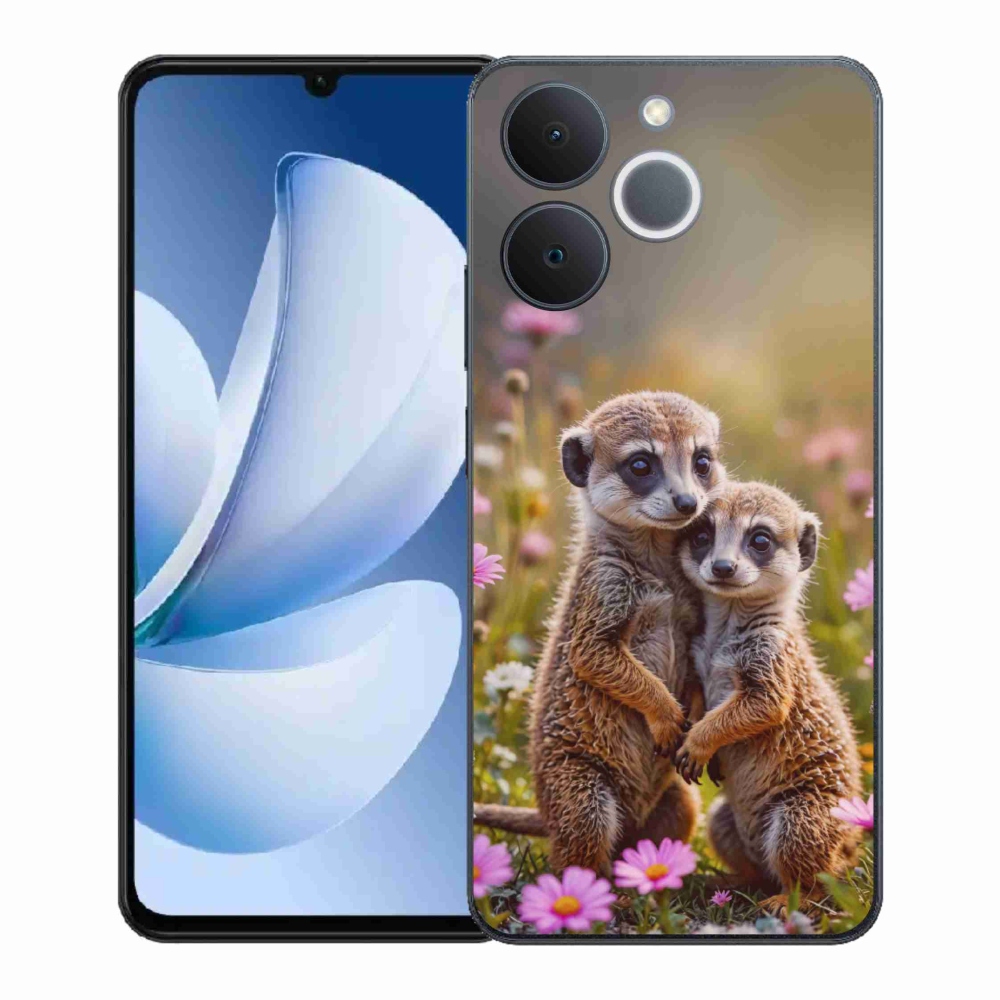 Zselés borítás mmCase a Realme Note 70T-hez - suricate duo