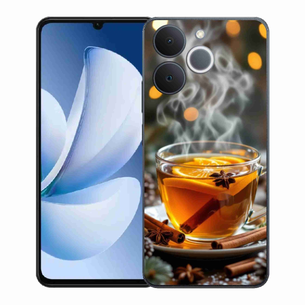 Gél borítás mmCase a Realme Note 70T-hez - karácsonyi lyukasztás