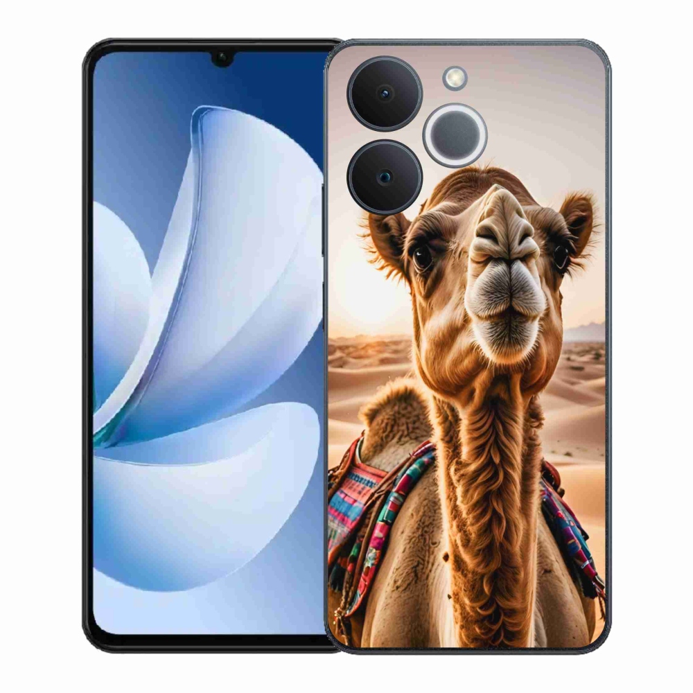 Zselés borítás mmCase a Realme Note 70T készülékhez - teve színben