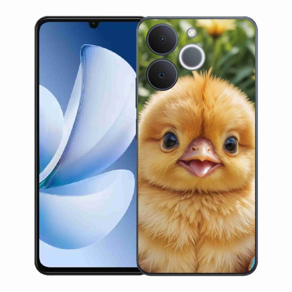 Zselés borítás mmCase a Realme Note 70T-hez - boldog csaj