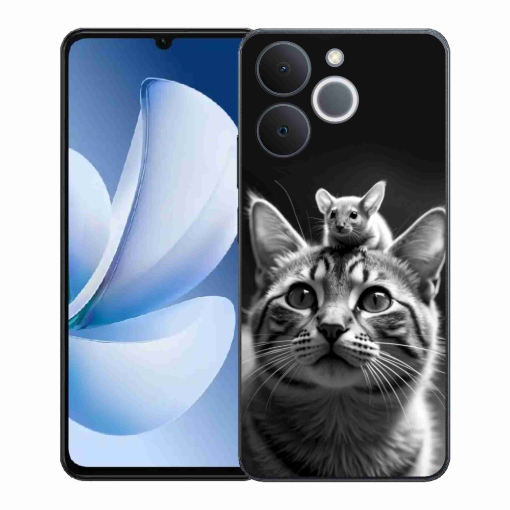 Zselés borítás mmCase a Realme Note 70T-hez - állati barátság 2