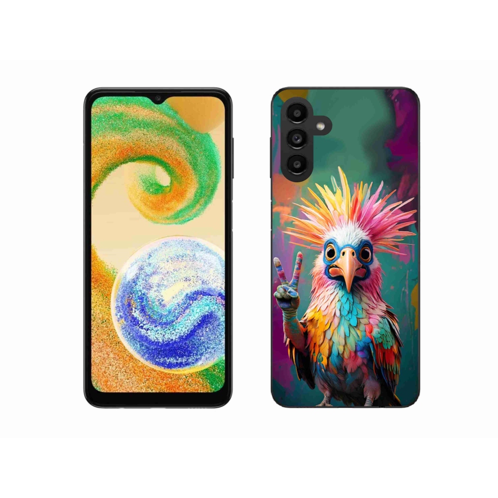 Zselés borító mmCase Samsung Galaxy A04s (164,7x76,7x9,1 mm) - szín lilás színű