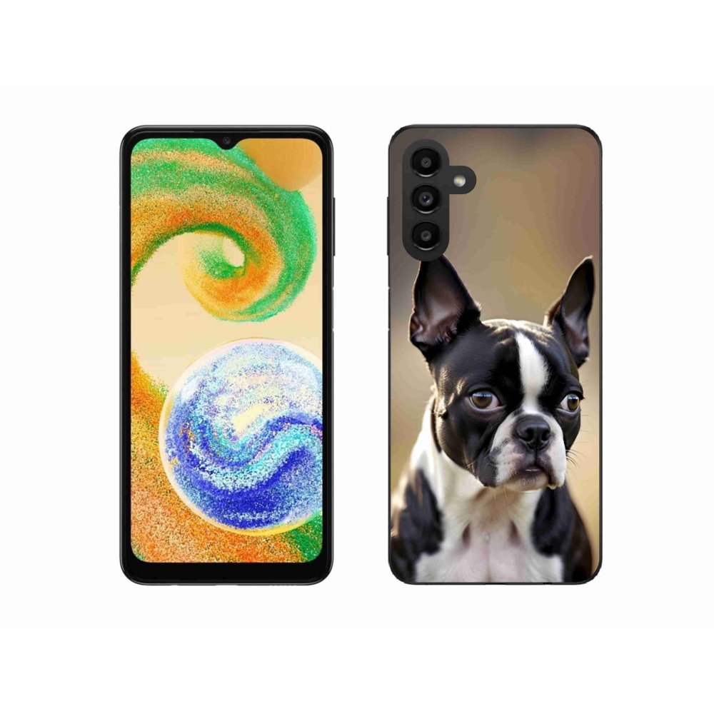 Gél borítás mmCase Samsung Galaxy A04s (164,7x76,7x9,1 mm) - Boston Terrier