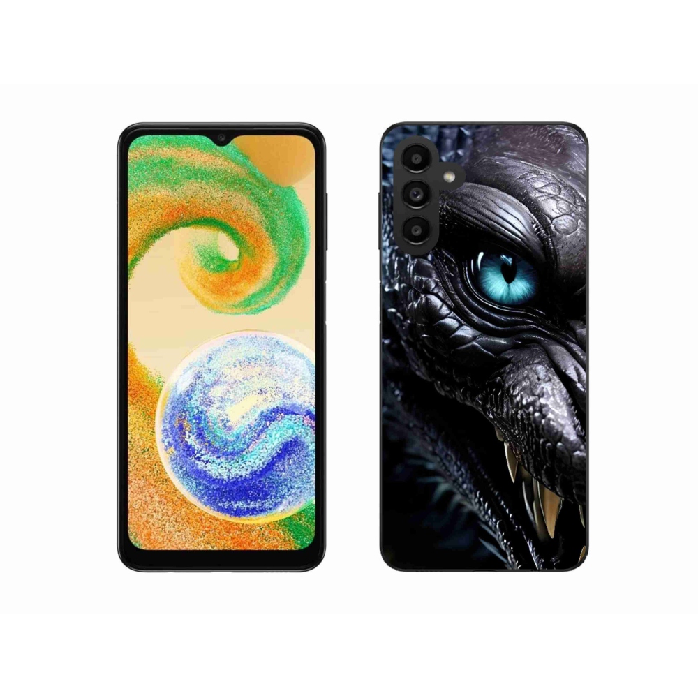 Zselés borítás mmCase Samsung Galaxy A04s (164,7x76,7x9,1 mm) - sárkány nézet
