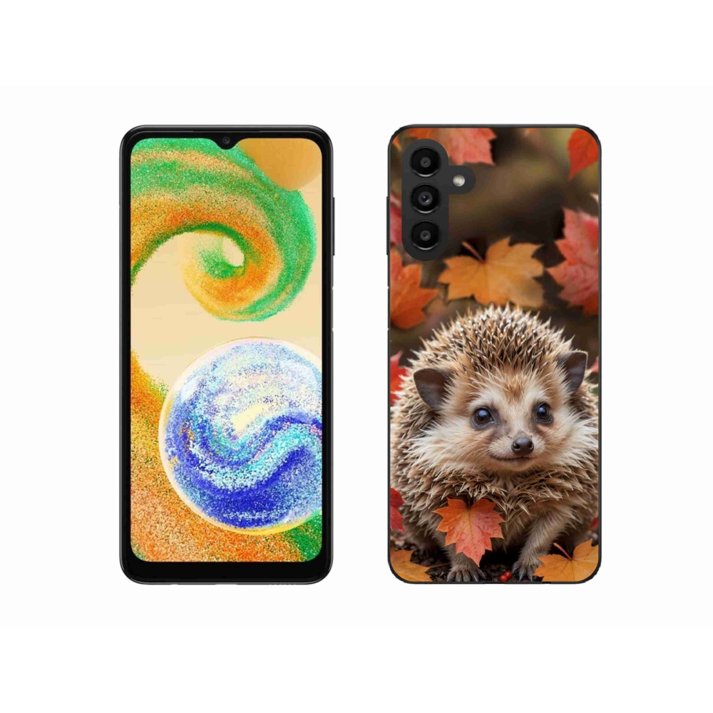 Zselés borítás mmCase Samsung Galaxy A04s (164,7x76,7x9,1 mm) - leveles süni