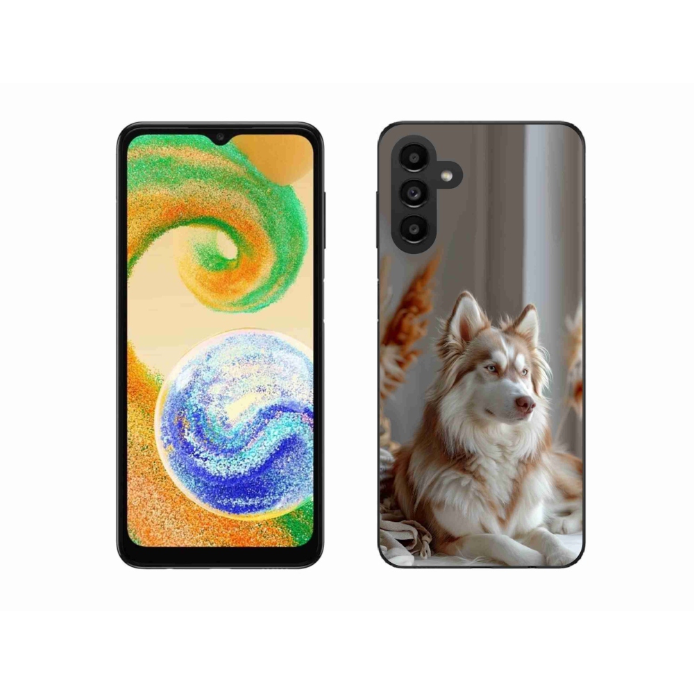 Zselés borítás mmCase Samsung Galaxy A04s (164,7x76,7x9,1 mm) - csendes szibériai husky