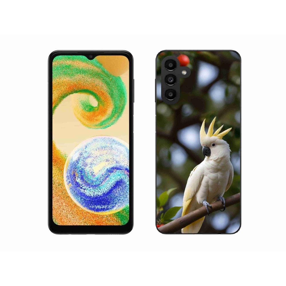 Zselés borítás mmCase Samsung Galaxy A04s (164,7x76,7x9,1 mm) - papagáj kakadu 3
