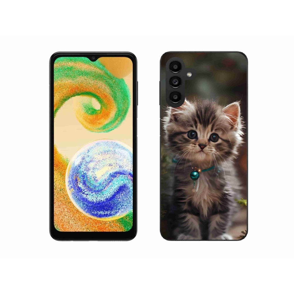 Zselés borítás mmCase Samsung Galaxy A04s (164,7x76,7x9,1 mm) - cuki cica 11