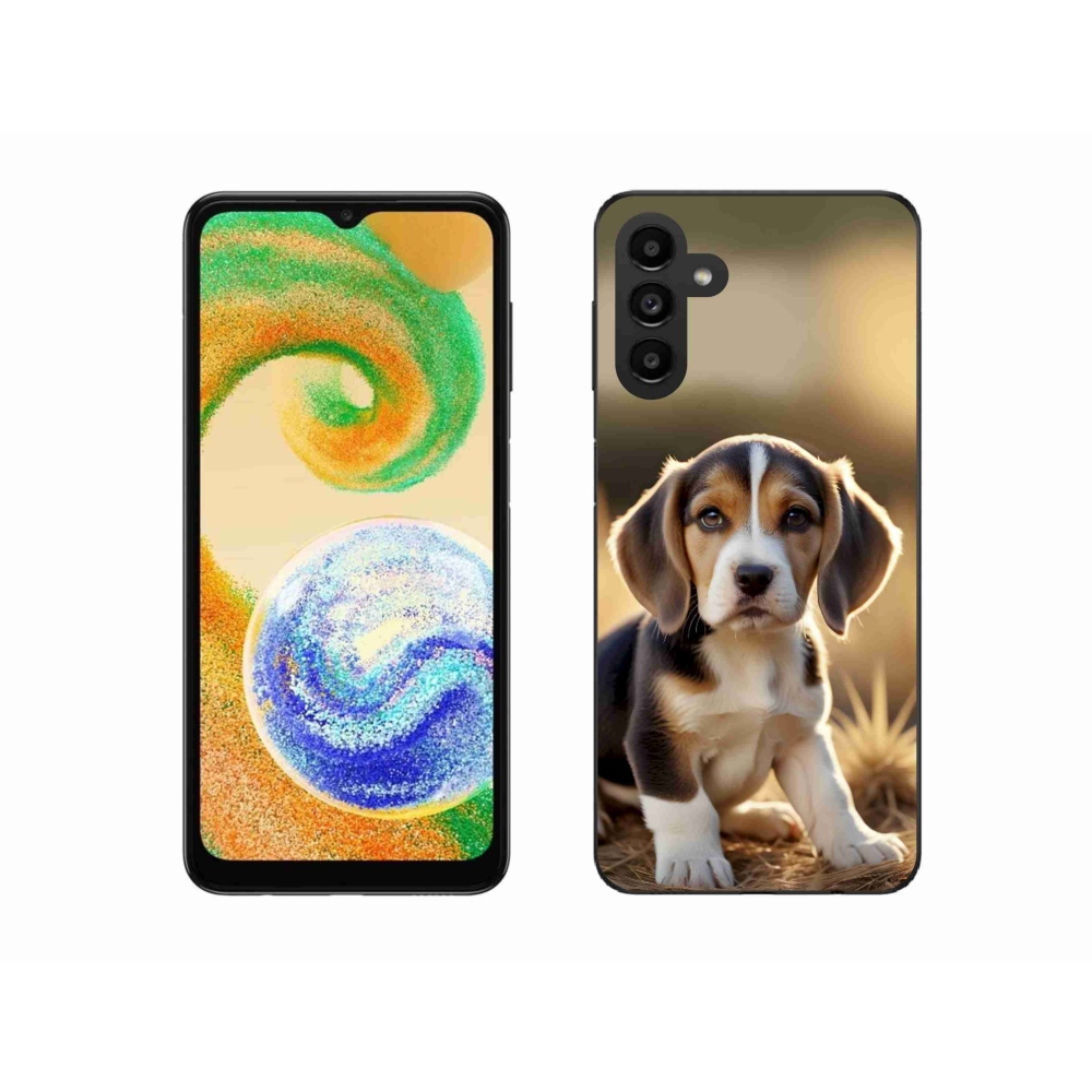 Zselés borító mmCase Samsung Galaxy A04s (164,7x76,7x9,1 mm) - aranyos bézs színű